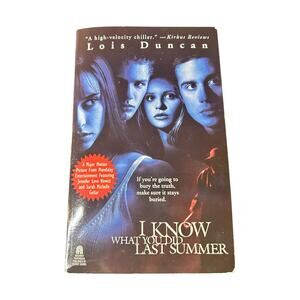 I Know What You Did Last Summer by Lois Duncan – Movie Poster Cover Paperback